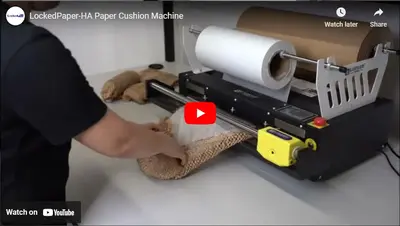 Máquina de almofada de papel LockedPaper-HA