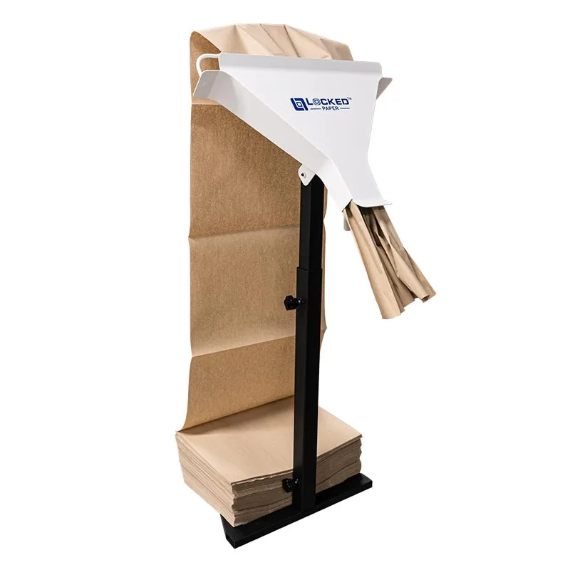 LP-VM1 dispensador de papel kraft manual para flling