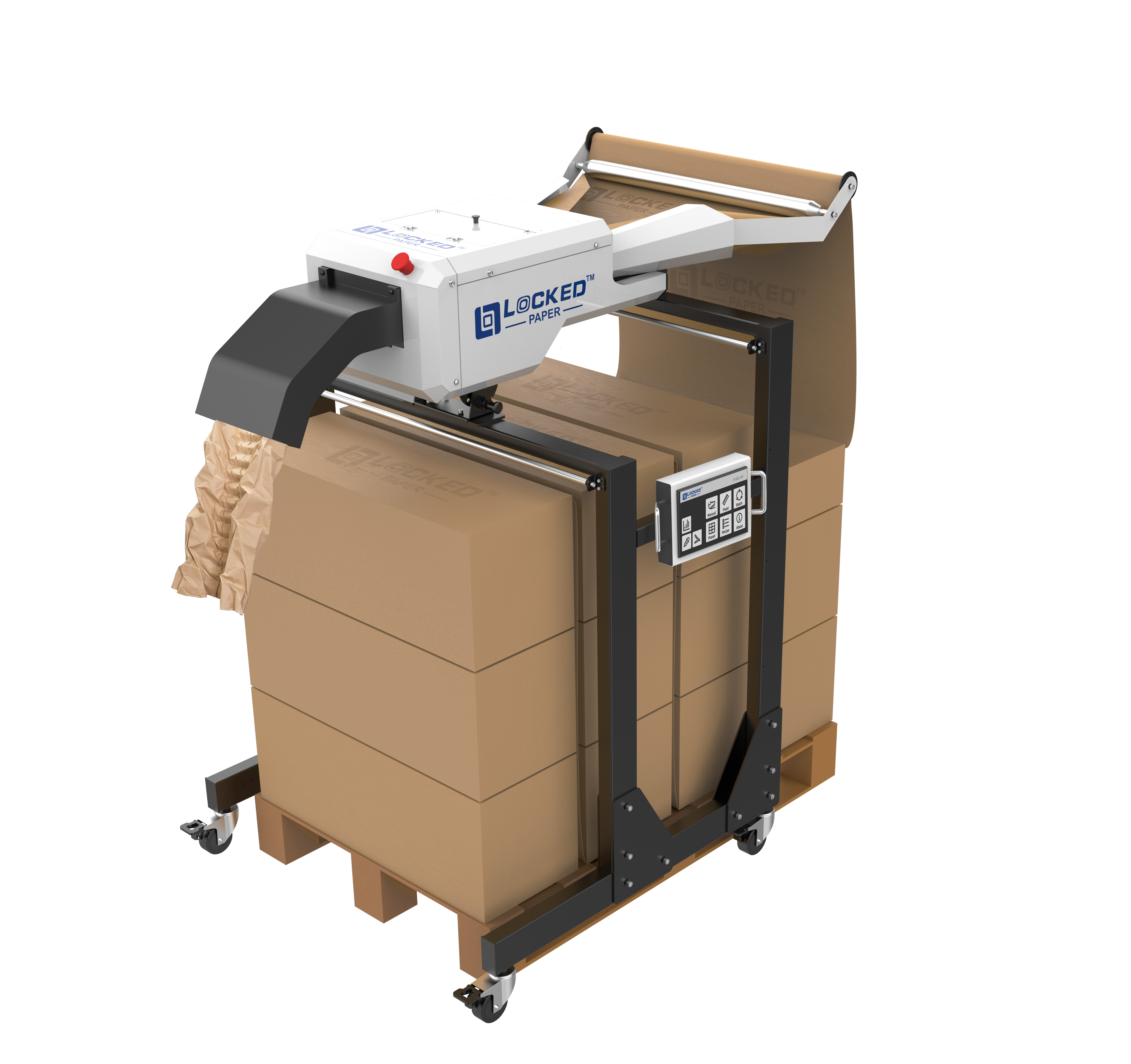 Sistema de almofadas de papel largas LP-C2