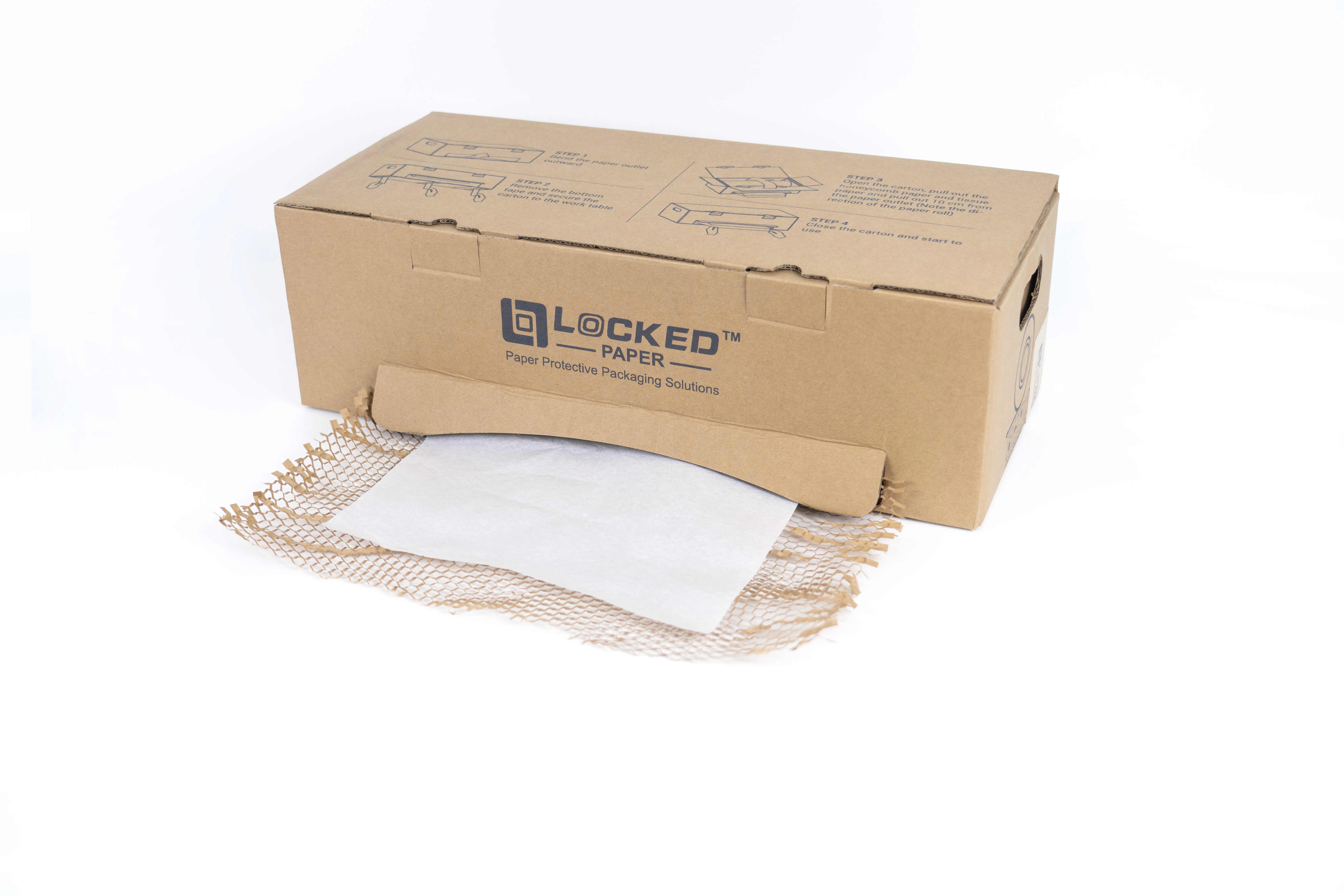 Dispensador manual Handex/FlowFill/TubeFill de papel para embalagem/enchimento de espaços vazios.