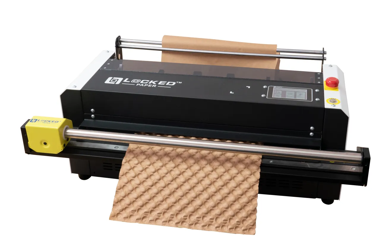 LP-IB500C Embalagem de papel texturizado com bolhas