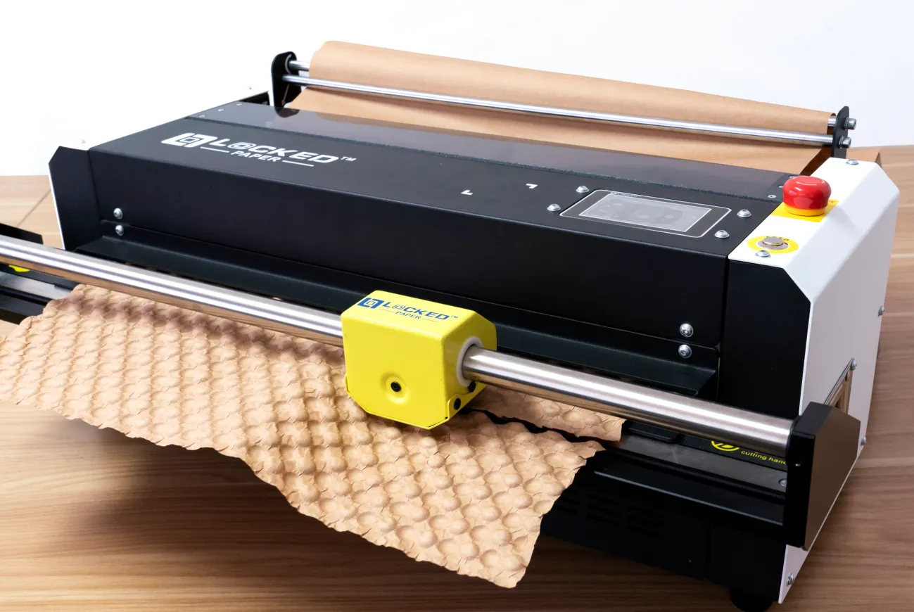 LP-IB500C Embalagem de papel texturizado com bolhas